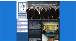 Desktop Screenshot of morganjonesfuneralhome.com